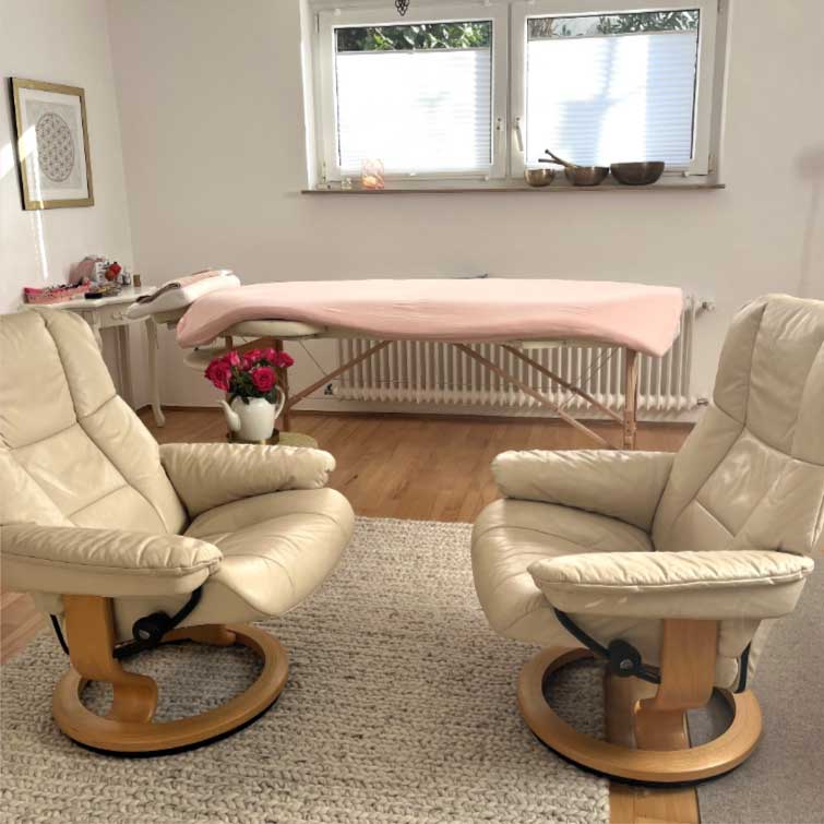 Körpertherapie Sitzungsraum
